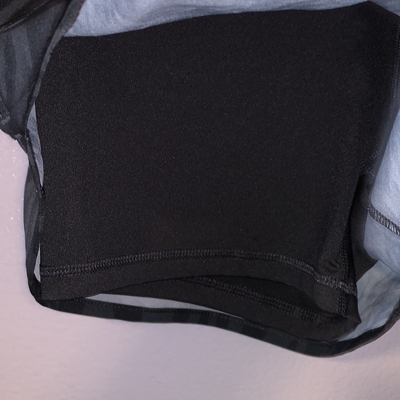 Avia black zebra print athletic gym shorts with pockets - Picture 5 of 7